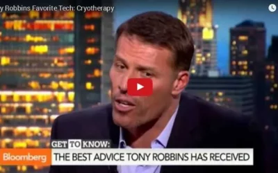 Tony Robbins Favorite Tech: Cryotherapy